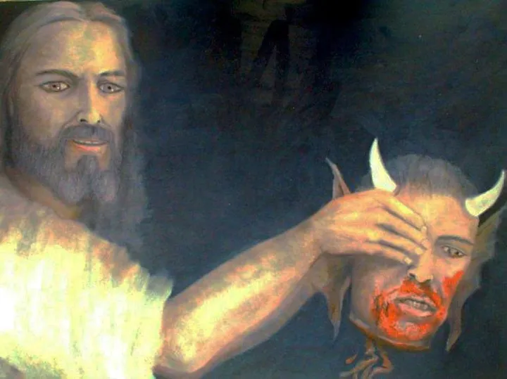 The Christ of climate change, œuvre de Alberto Thirion
