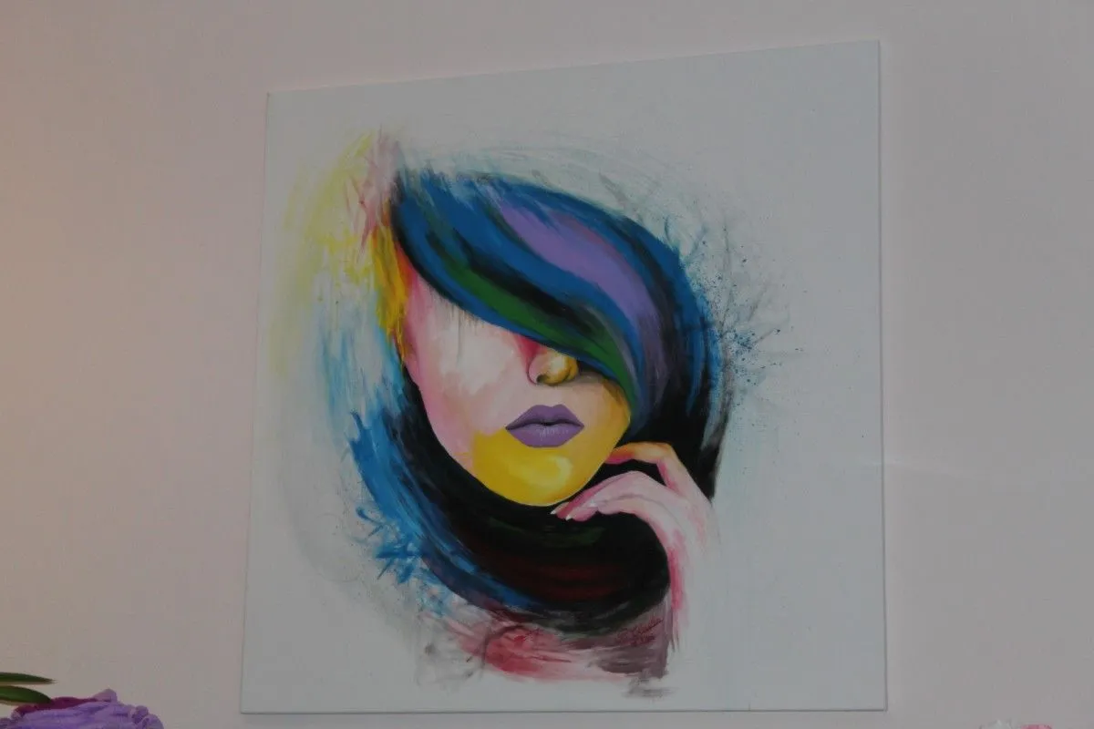 Painting, artwork by Claudia PAntelie
