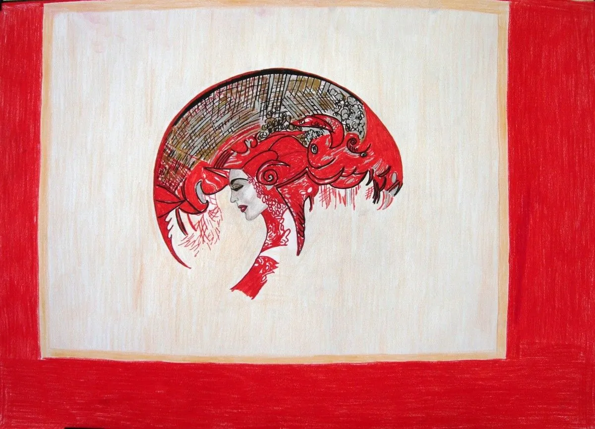 BURNING MIND, œuvre de Marini Tsambi
