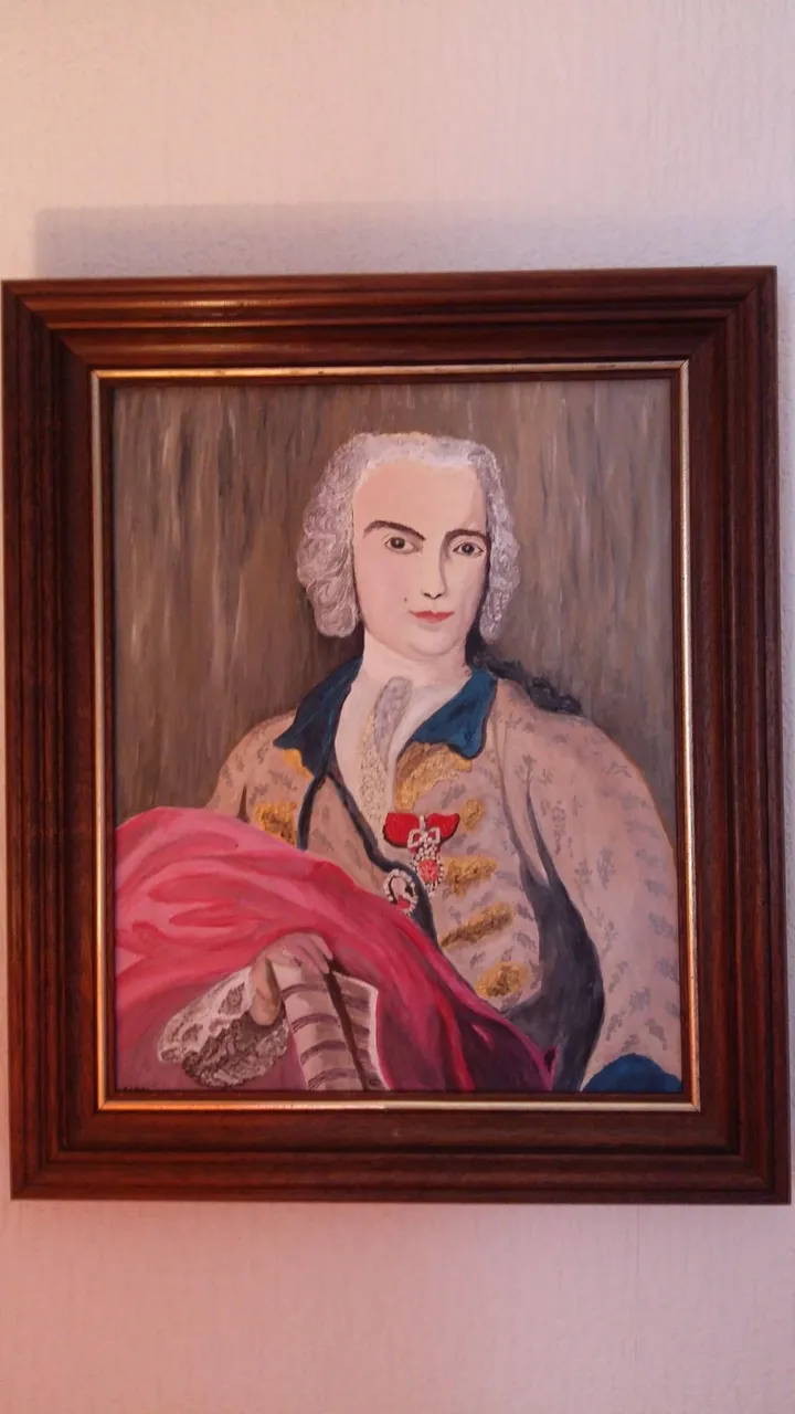 N° 40         Farinelli, artwork by Jean-Michel FRAMERY