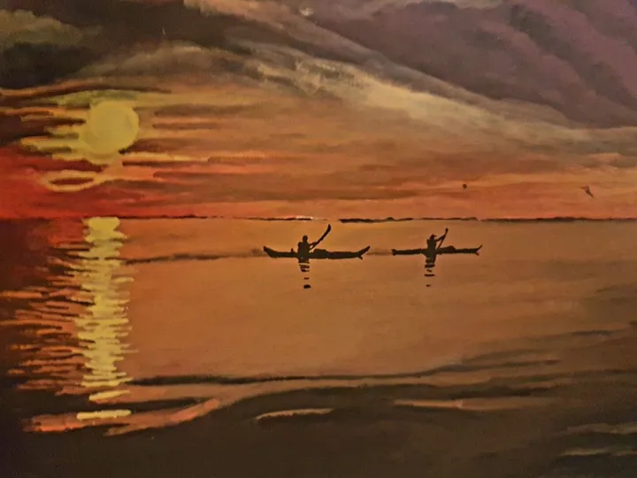 Louis et David, artwork by Danielle Bélanger