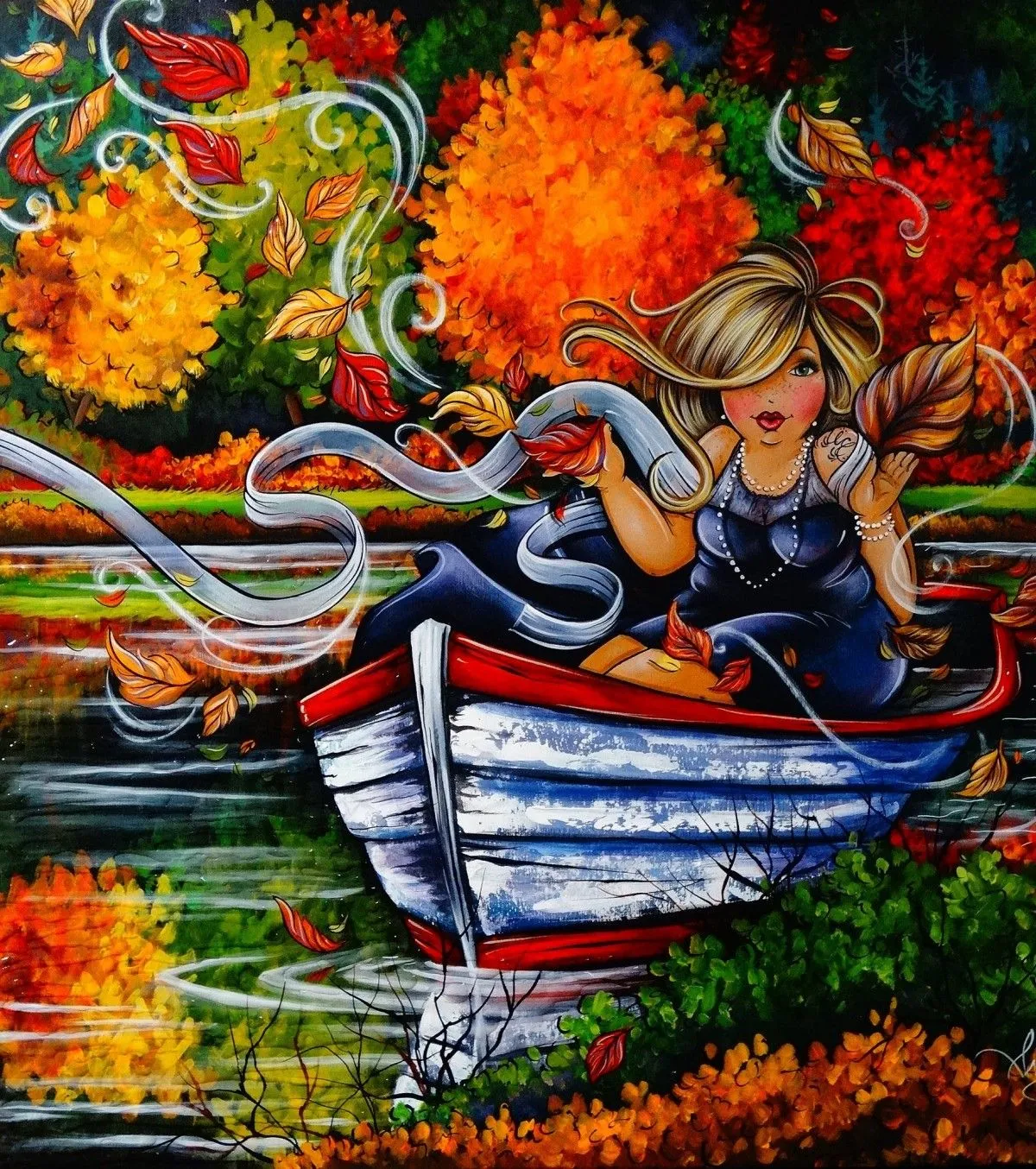 Septembre, œuvre de Isabelle Desrochers