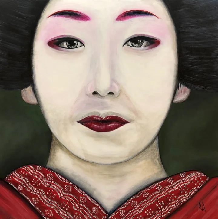 Geisha, œuvre de Robert Désaulniers