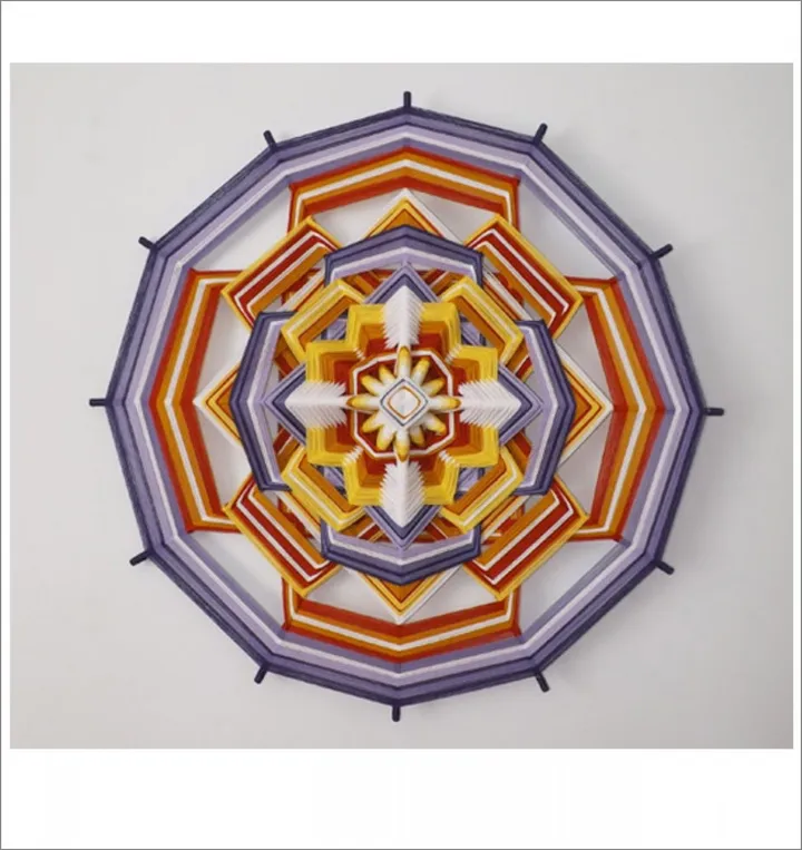 Mandala «Compassion», œuvre de Daniele Petersen