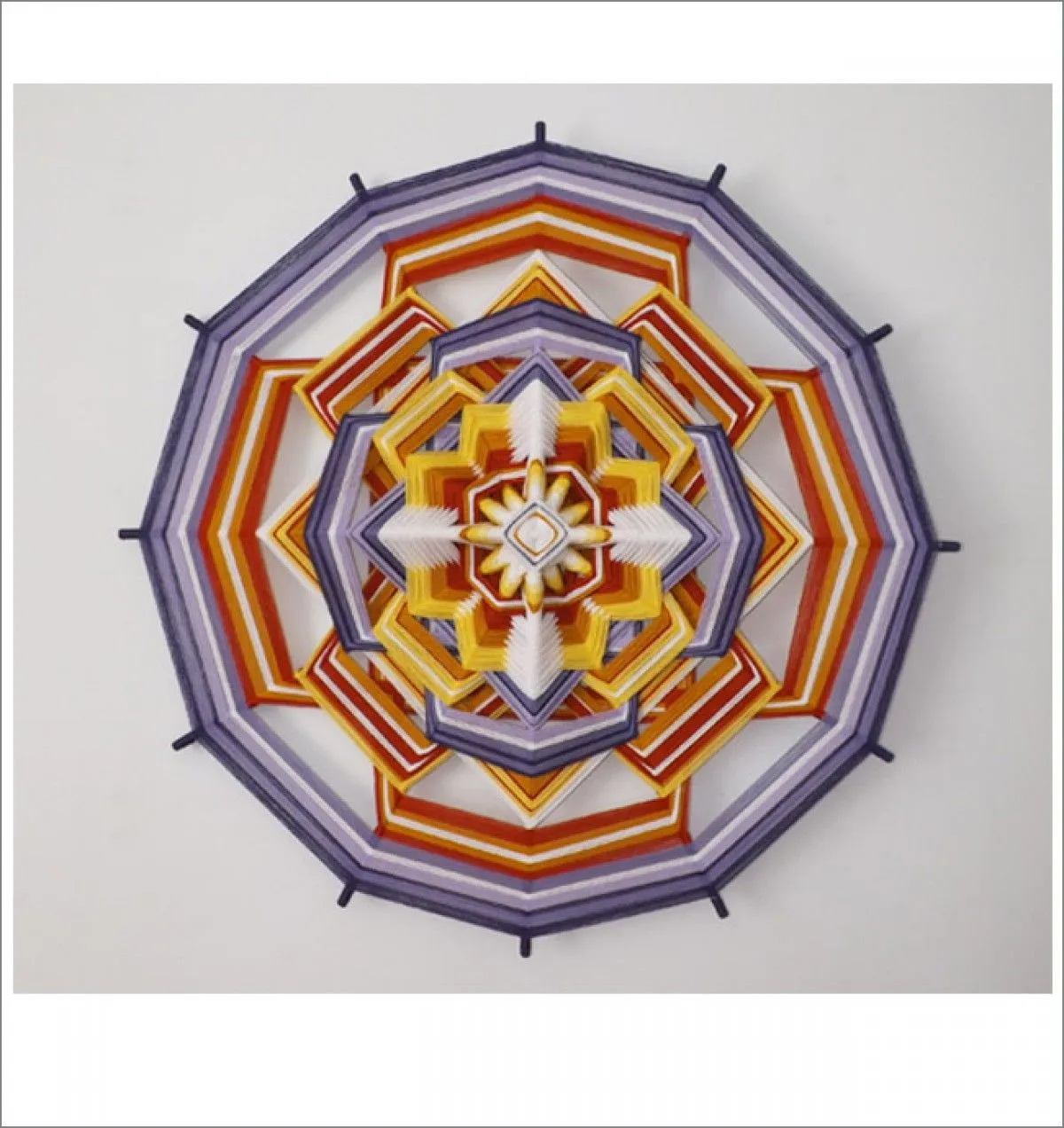 Mandala «Compassion», œuvre de Daniele Petersen
