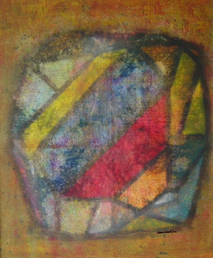 Composition 10-23, artwork by Marcel Renaud