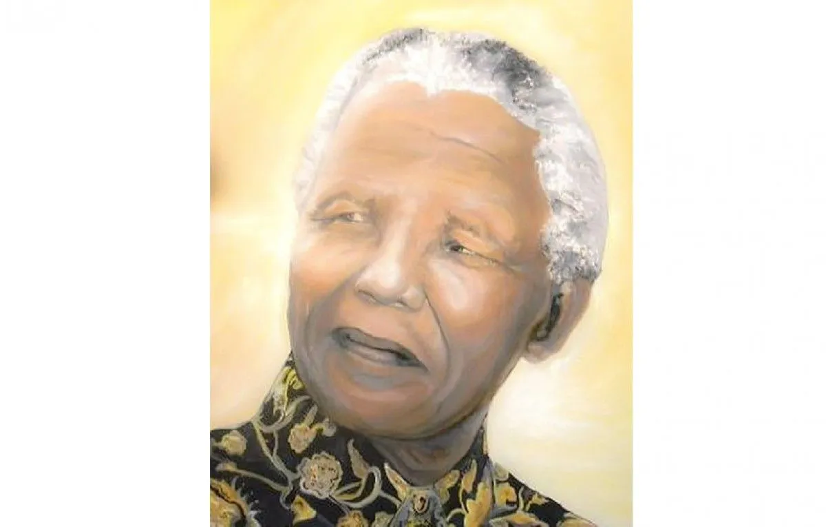 Nelson Mandela, œuvre de Grant Netherlands
