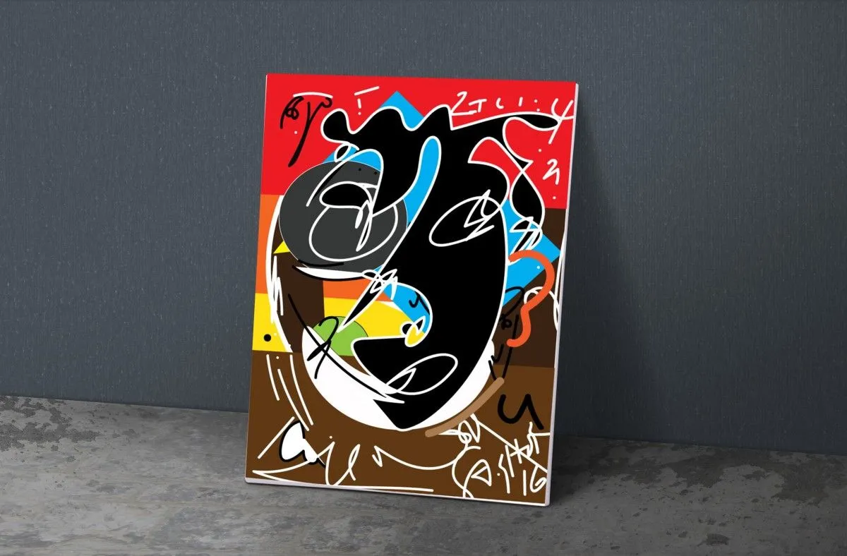 Face, artwork by St. Ghor