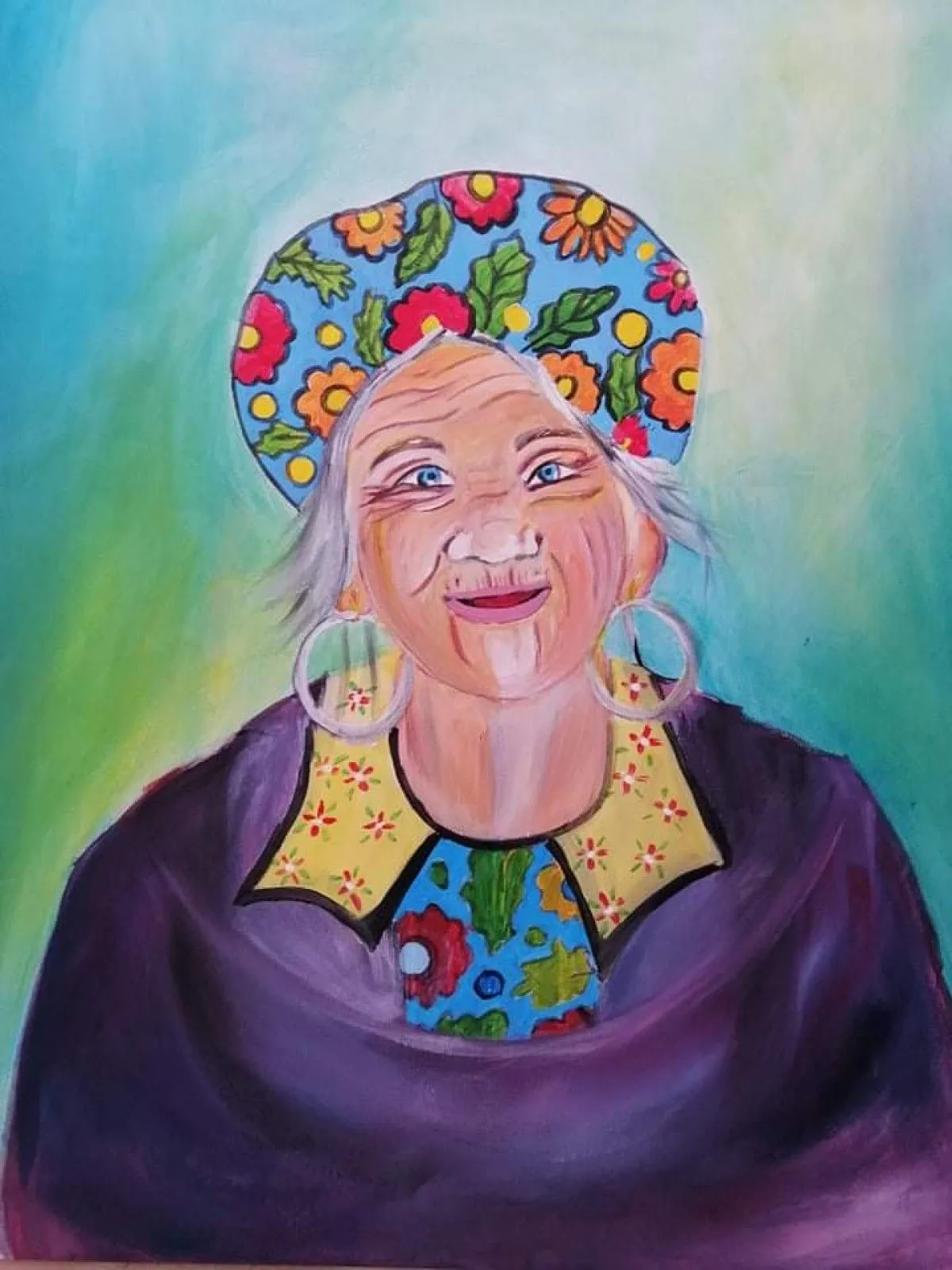 Ma veille, artwork by Cyrine NJ