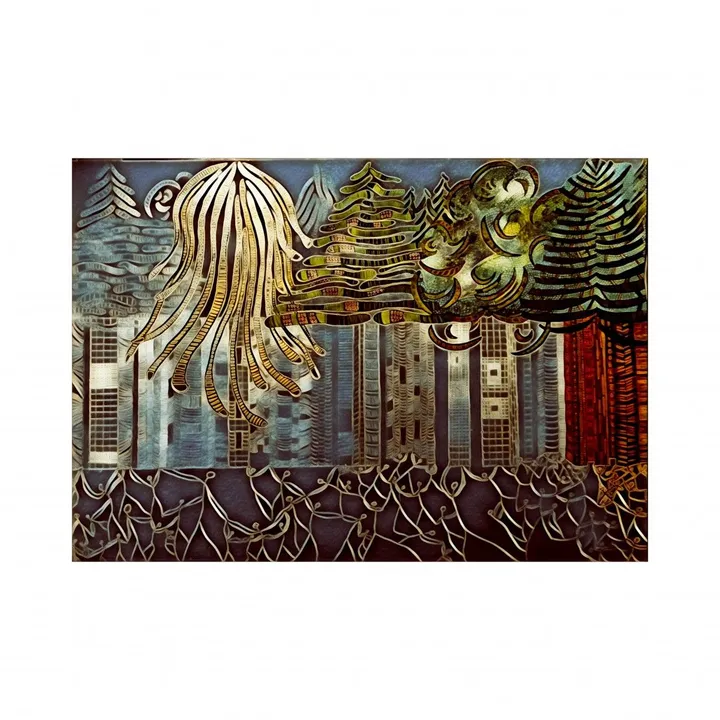 L' enfer des Hommes, artwork by Véronique Mathian