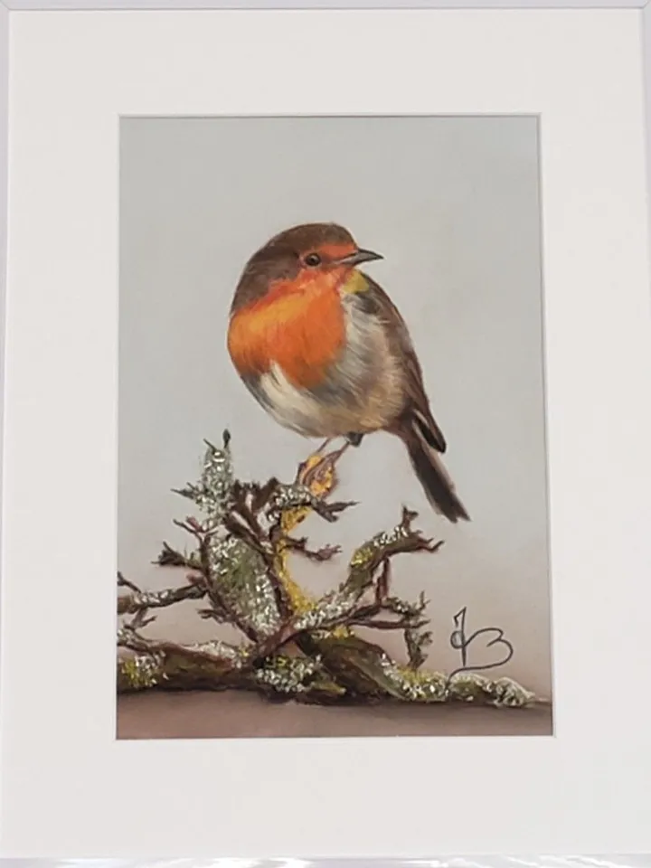 Le Rouge-Gorge, œuvre de joelle BROUILLARD
