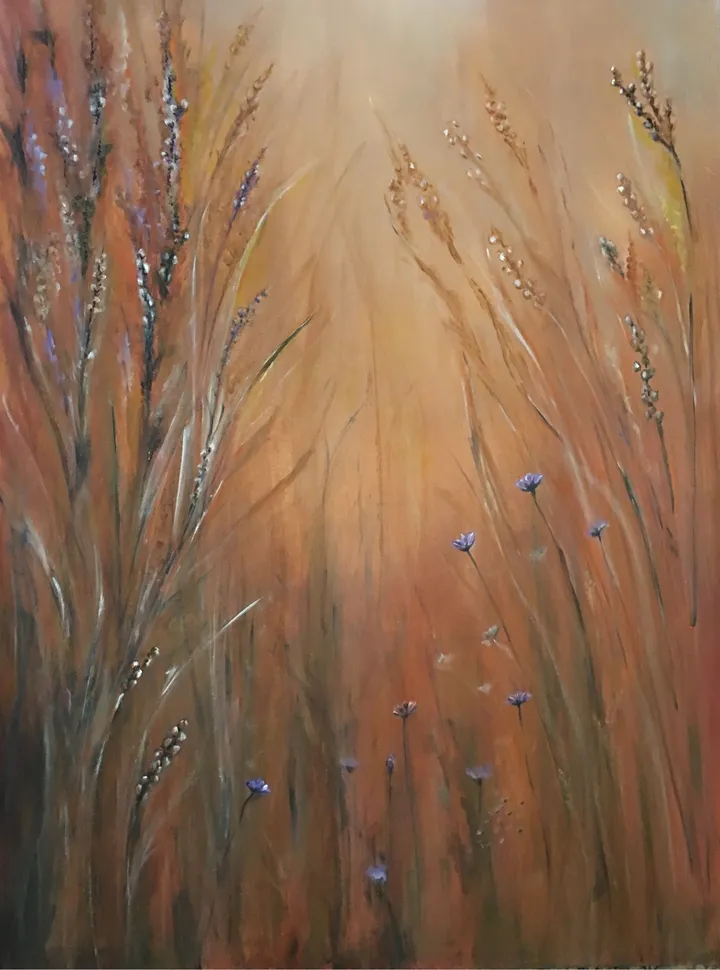 Whispers of the Field, artwork by Colette Acra