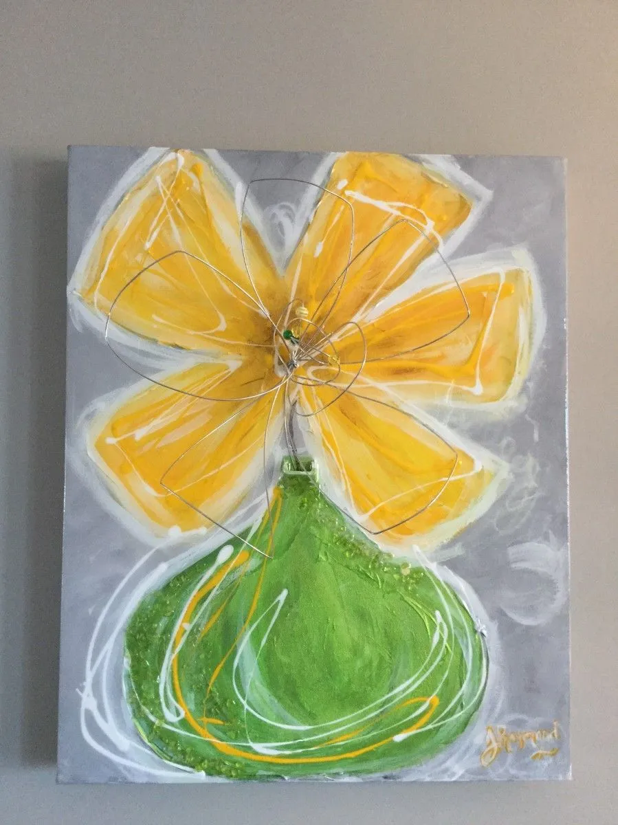 Vert limette, artwork by Joannie Raymond