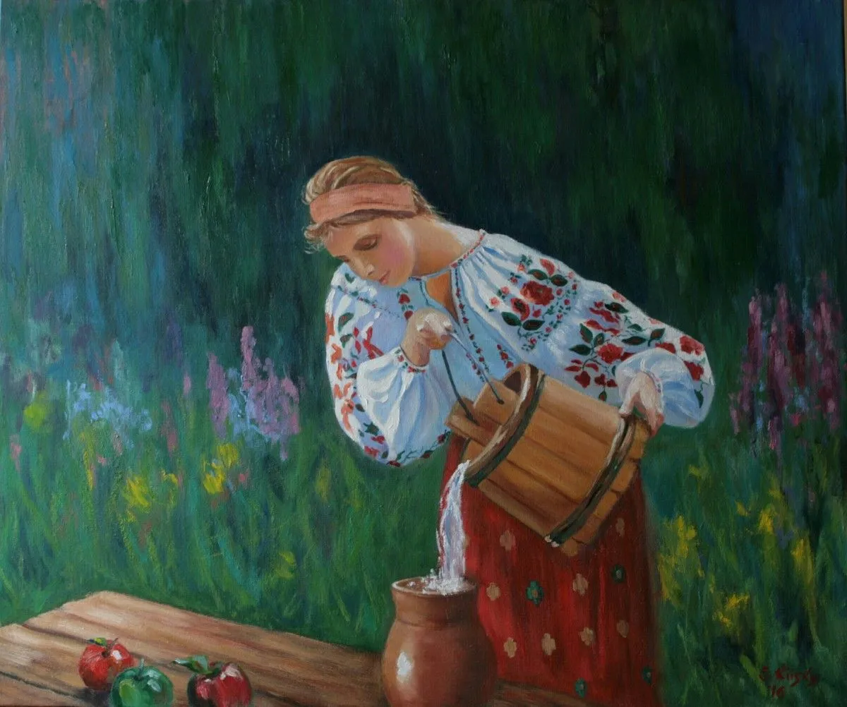 Morning Freshness, artwork by Svetlana Grishkovec-Kiisky