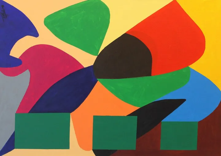 JARDIN, artwork by JOSE MARIA PALACIN CALVO
