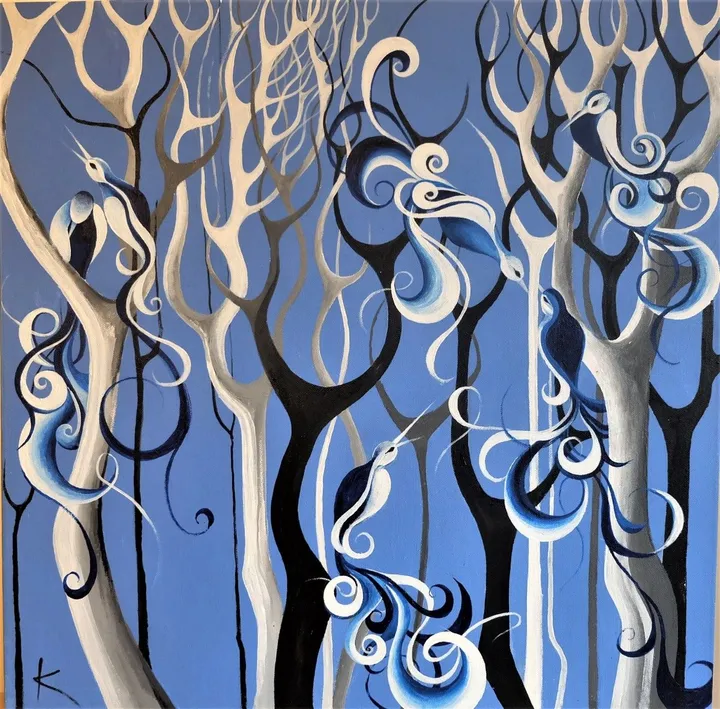 Winter symphony, œuvre de Kristina Saudinyte