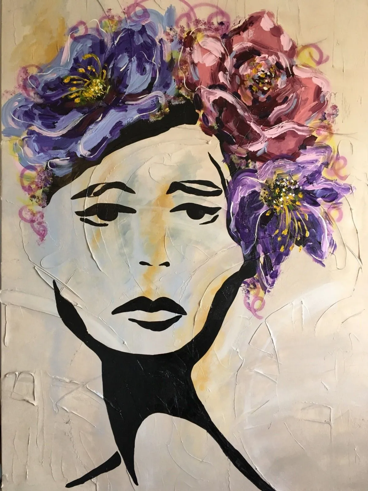 Fleur orientale, artwork by Rose Beaudoin