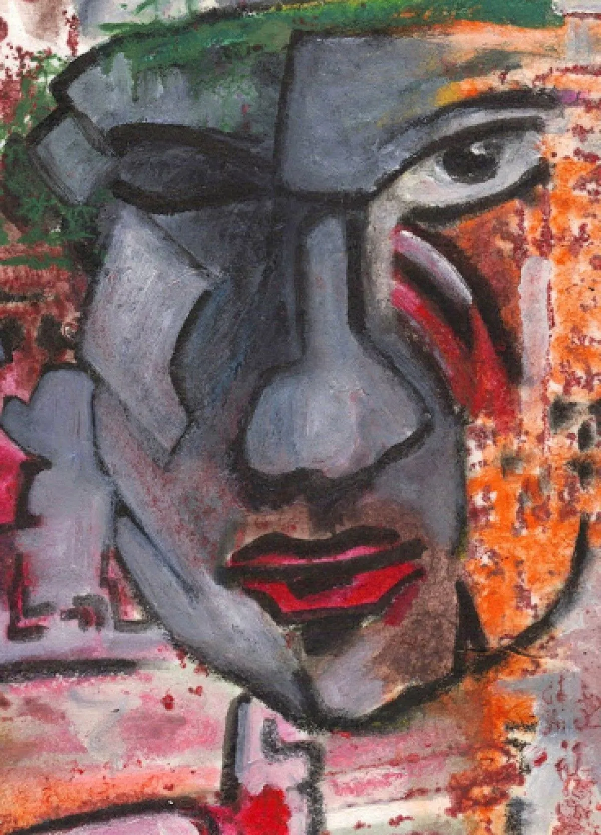 Dur,dur.., artwork by Dominique Guizier