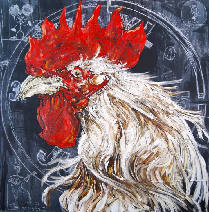 Punk not dead : Rooster, œuvre de Sébastien Larochelle