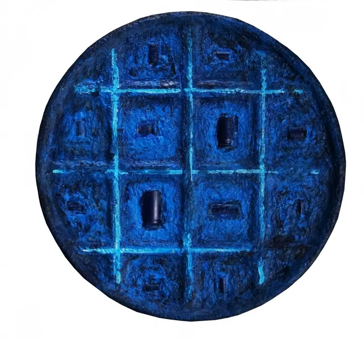 My Blue Dot, œuvre de ana-maria panaitescu