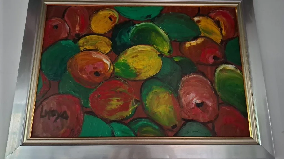 Mangos criollos, artwork by Ligia Moya