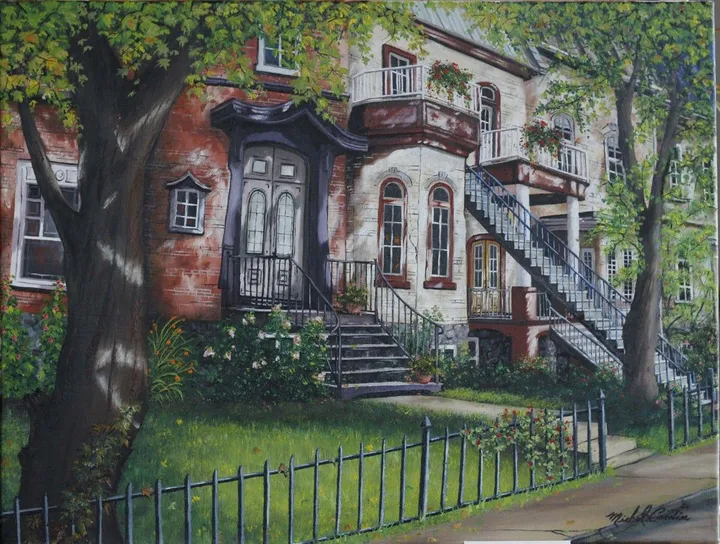 De la grande classe, artwork by Michel Cantin