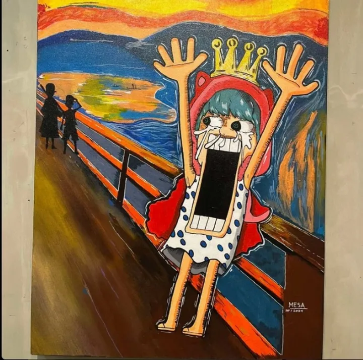 "Sugar Scream", œuvre de Ely Mesa
