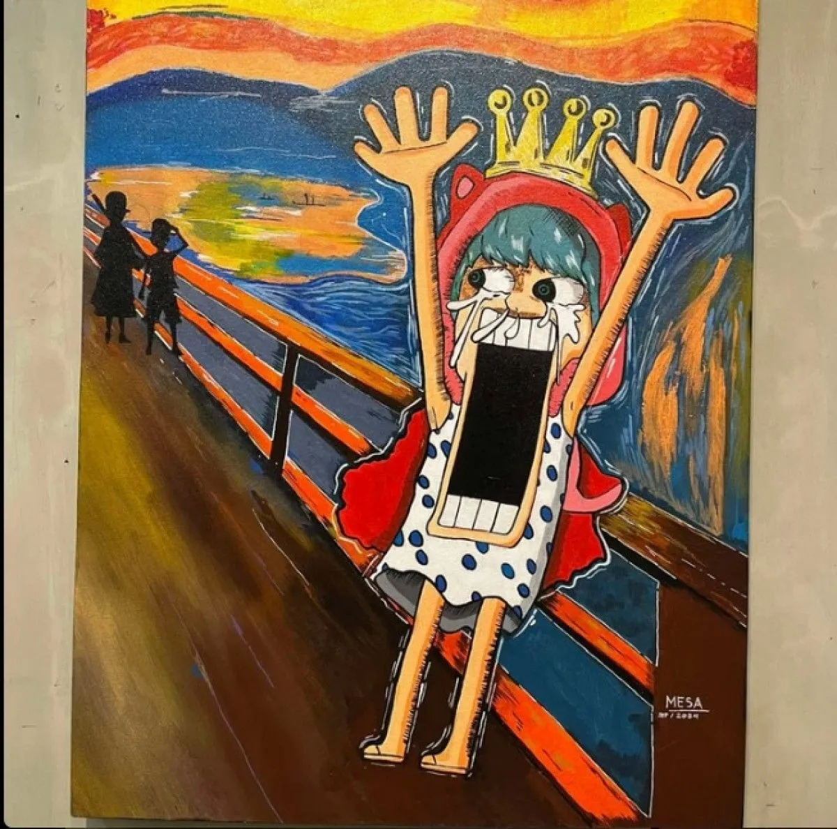 "Sugar Scream", artwork by Ely Mesa