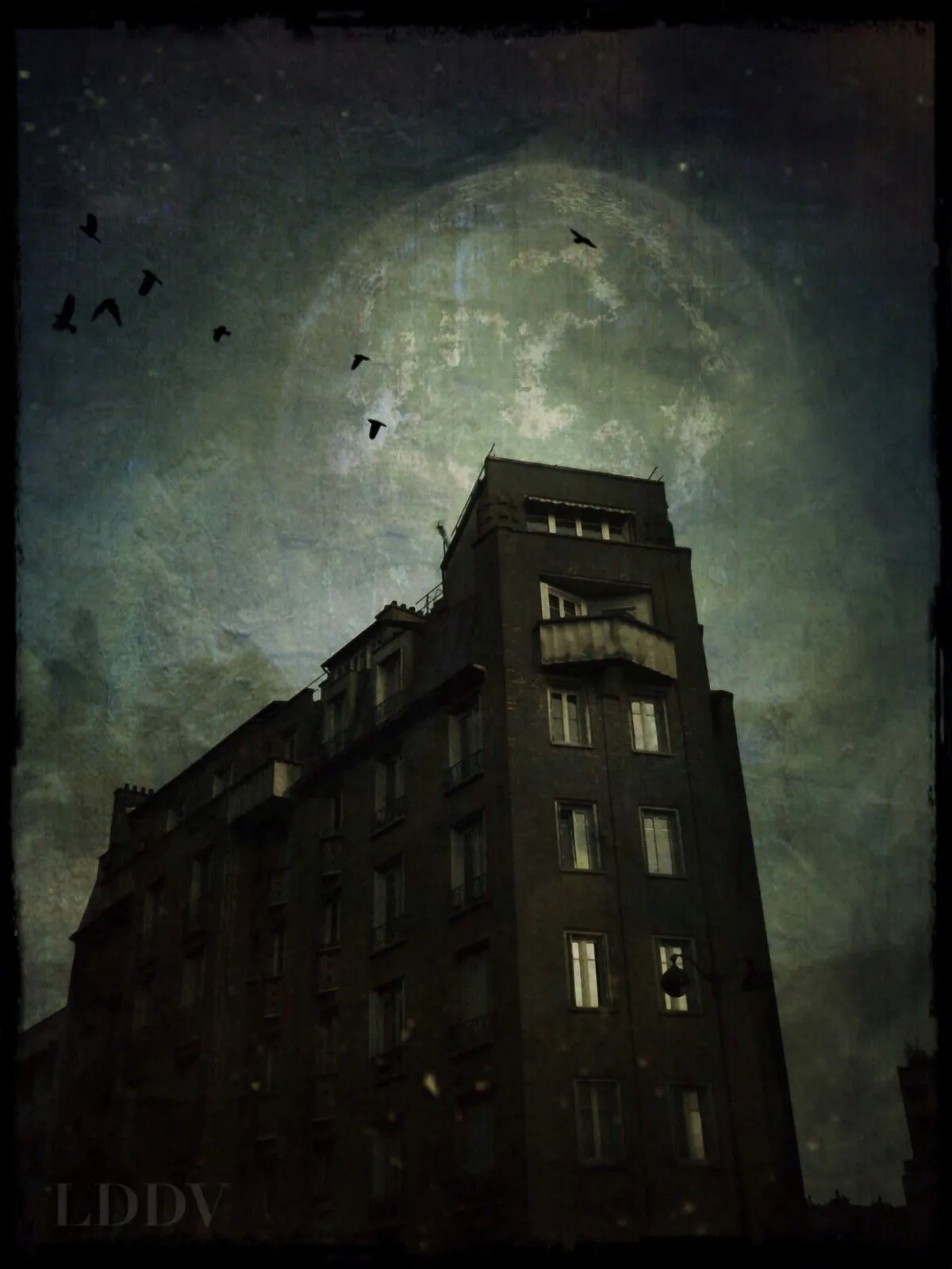 Dark City, artwork by Le Dormeur Du Vol