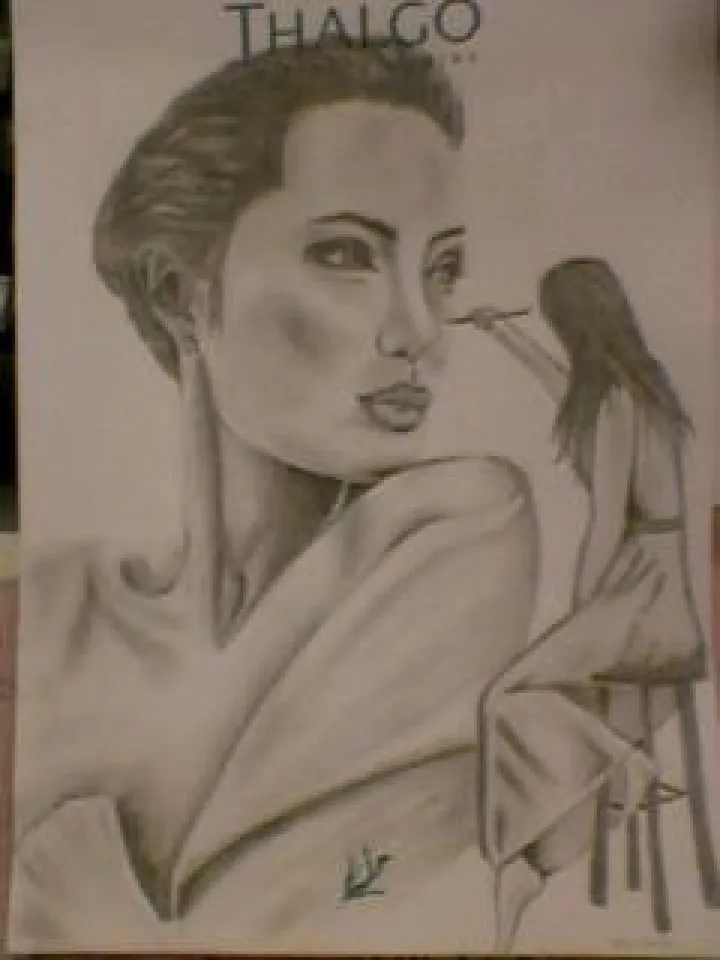angelina, œuvre de Hanedi Hannou