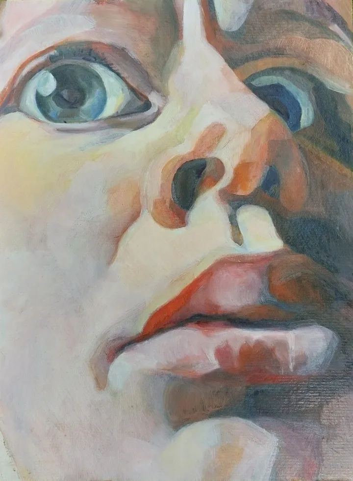 Qu'est-ce qu'elle a ma gueule?, artwork by Lucie Flamant