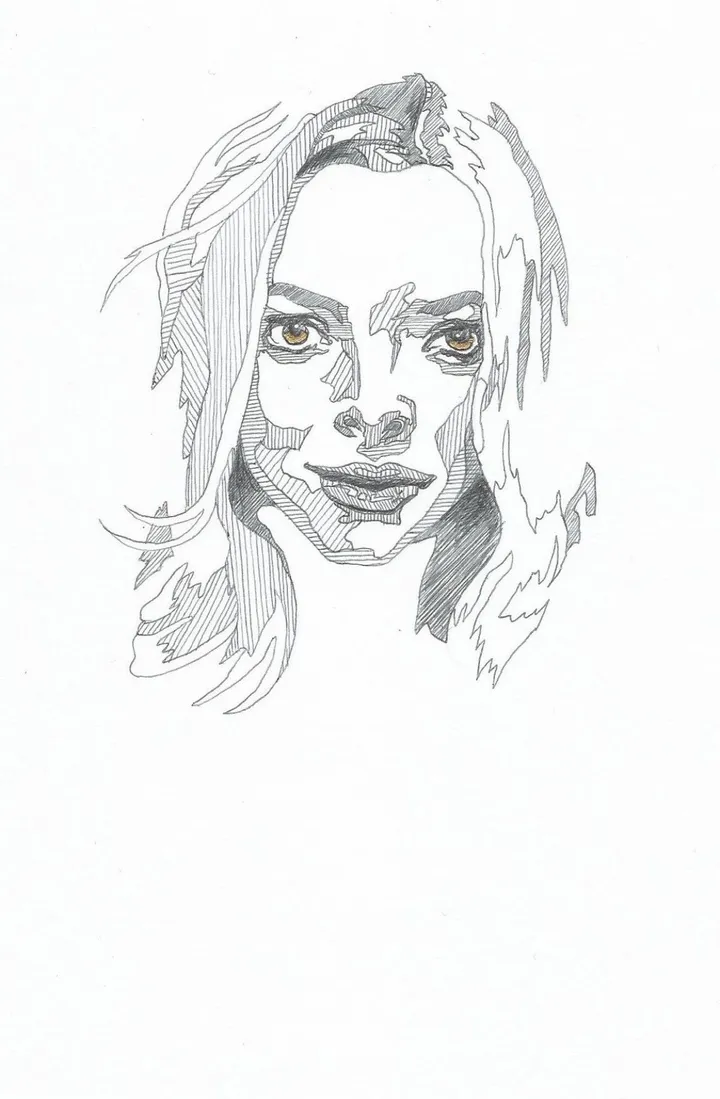 The look, artwork by Ellis Eyre
