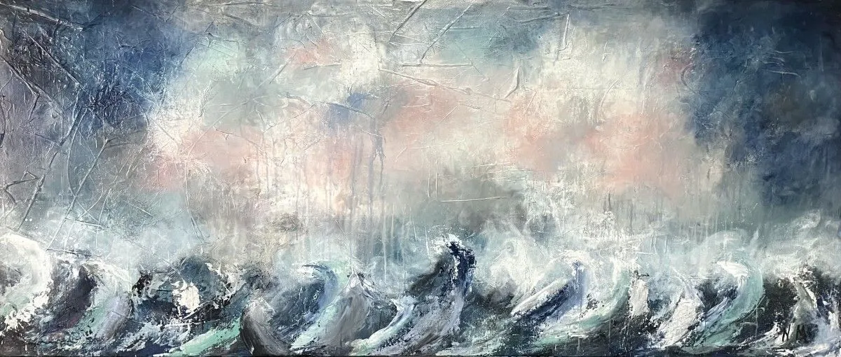 Vague à l’âme, artwork by Nathalie Morin
