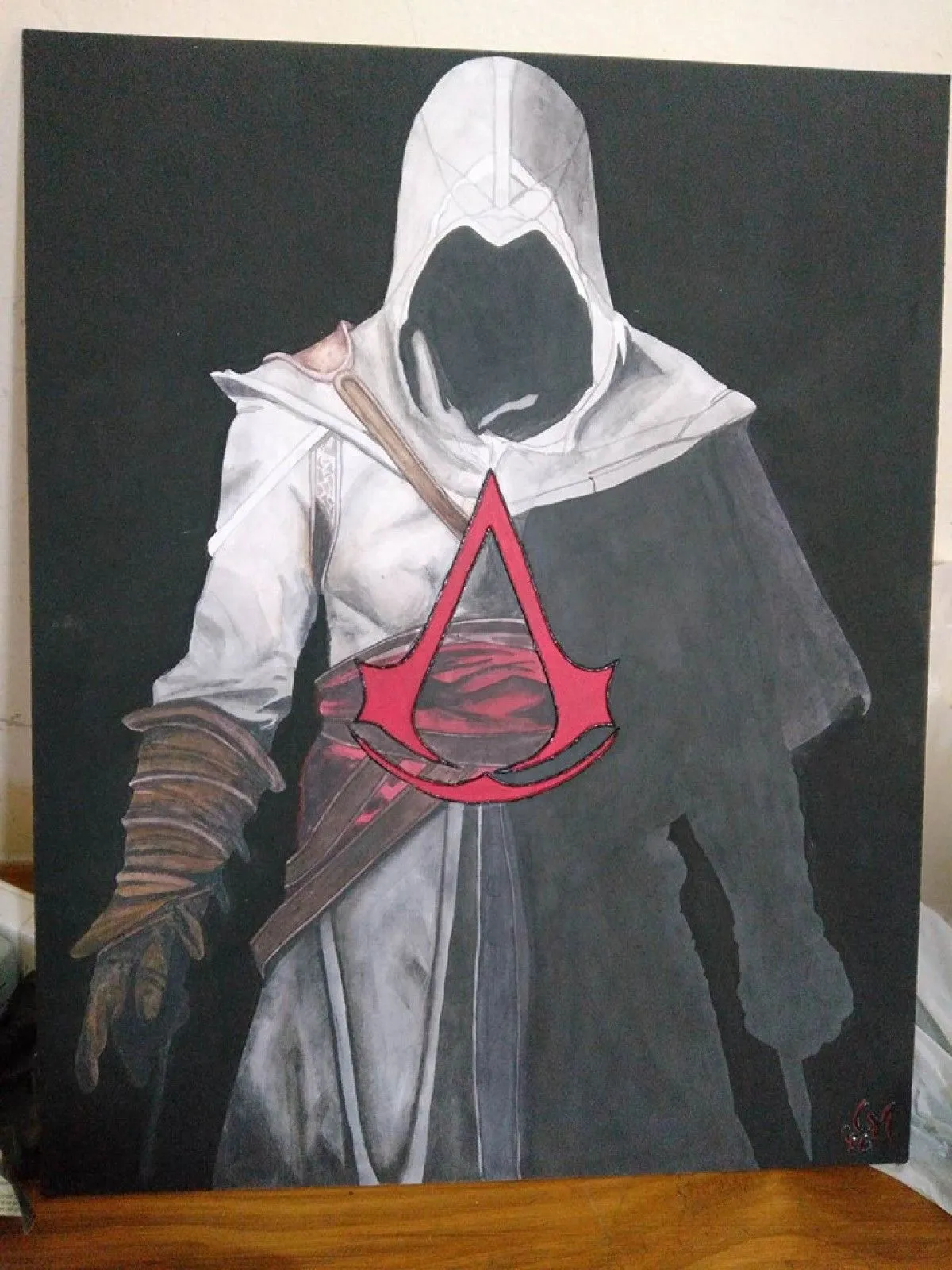 Assassins Creed, artwork by Cecilia Molina