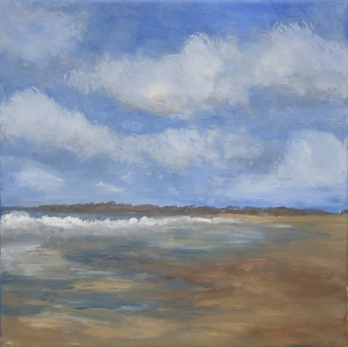 Day at the beach, artwork by Betina Danailova