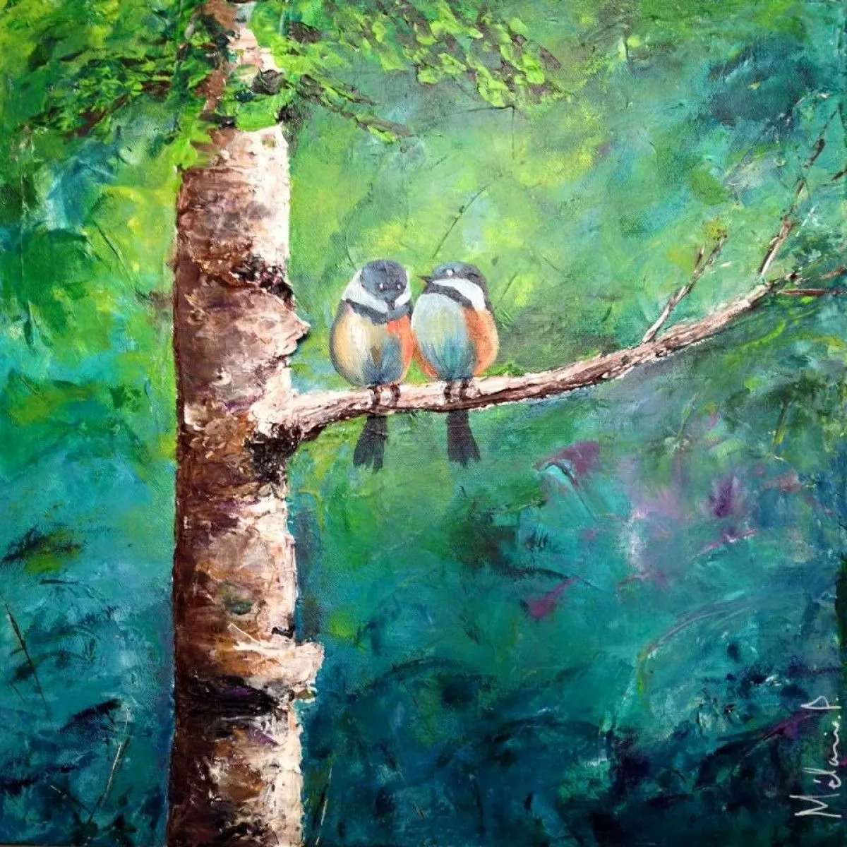 Petits Lovers, œuvre de melanie p.
