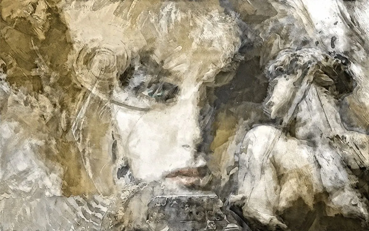 [Sculpture Series - Glances]  2019-10538-12  50 x 80 cm, artwork by Ali Aslan