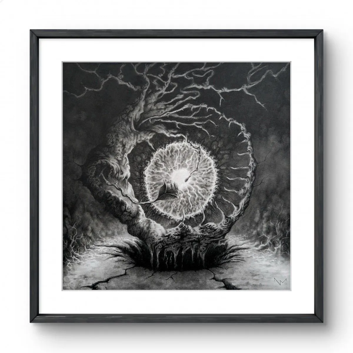Portail démiurgique, artwork by Nature Mutante