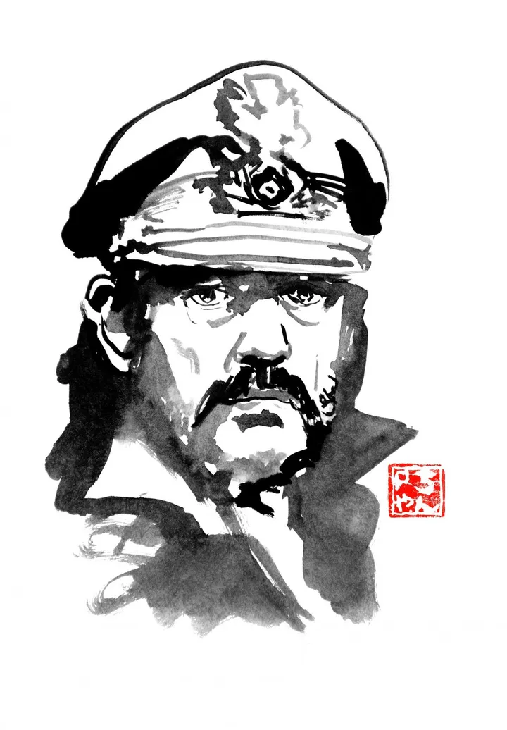 lemmy 03, artwork by pechane sumi-e