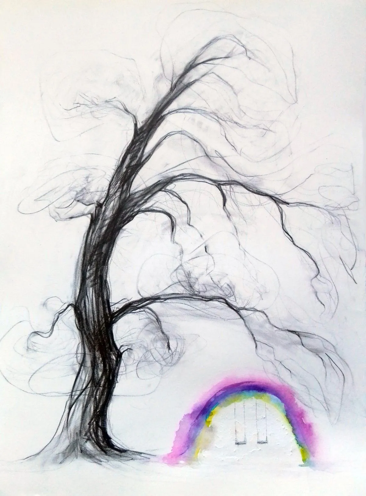 Autumn playground, artwork by marija colic