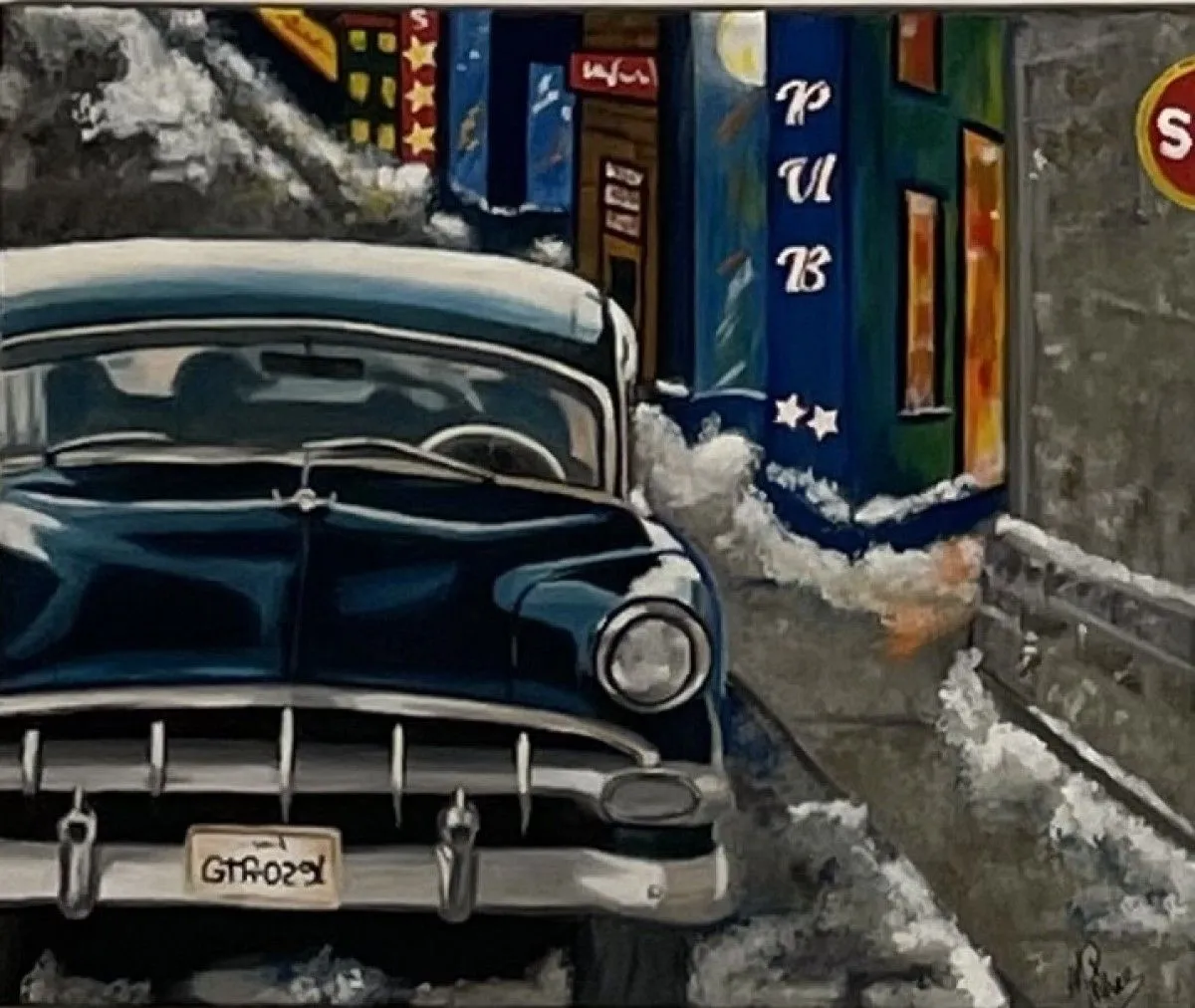 Rue de Cuba, œuvre de MURIEL POITRAS -