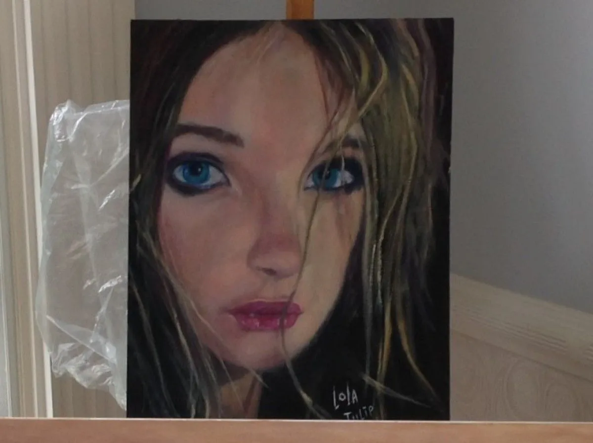 L'Expression d'un regard, artwork by Lola Latulippe