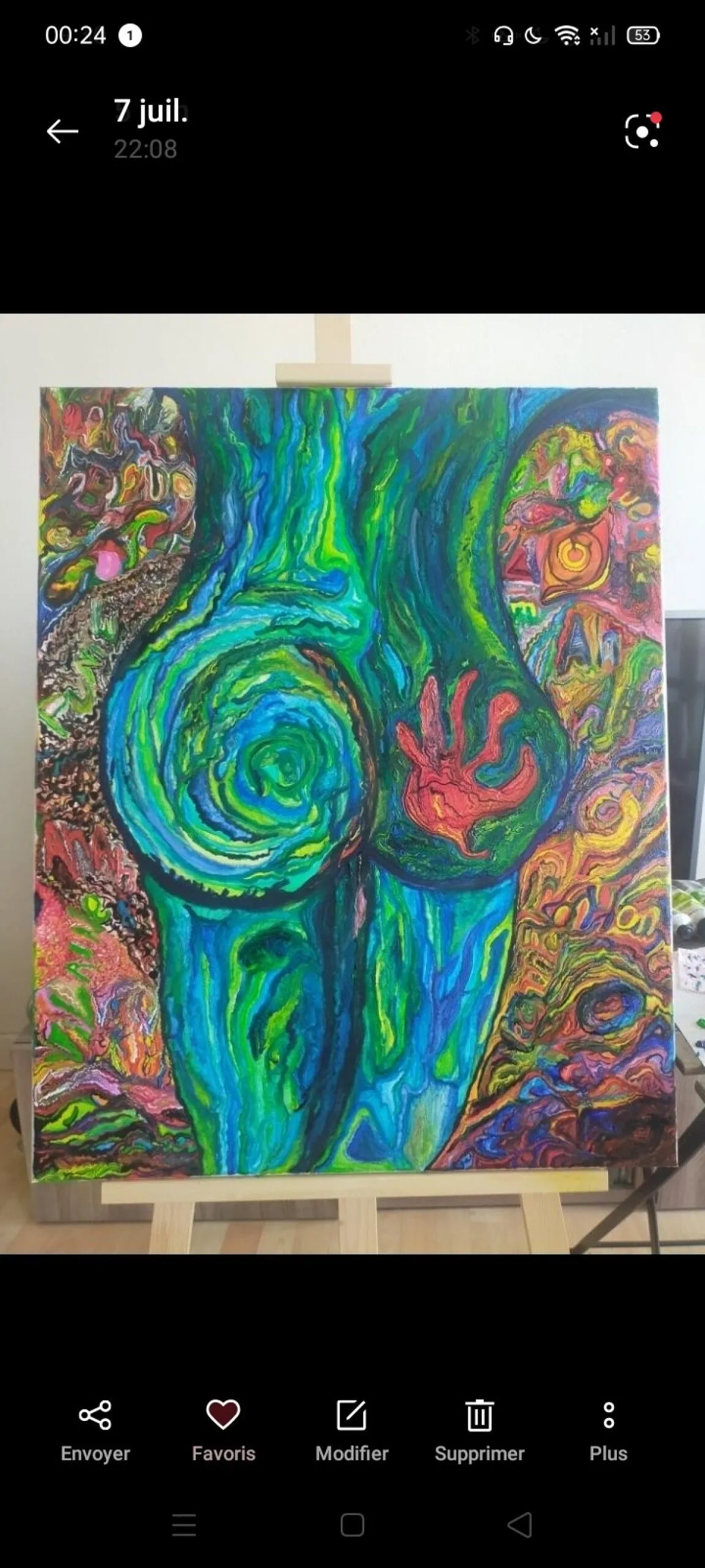 La fessée, œuvre de Martin Calegari