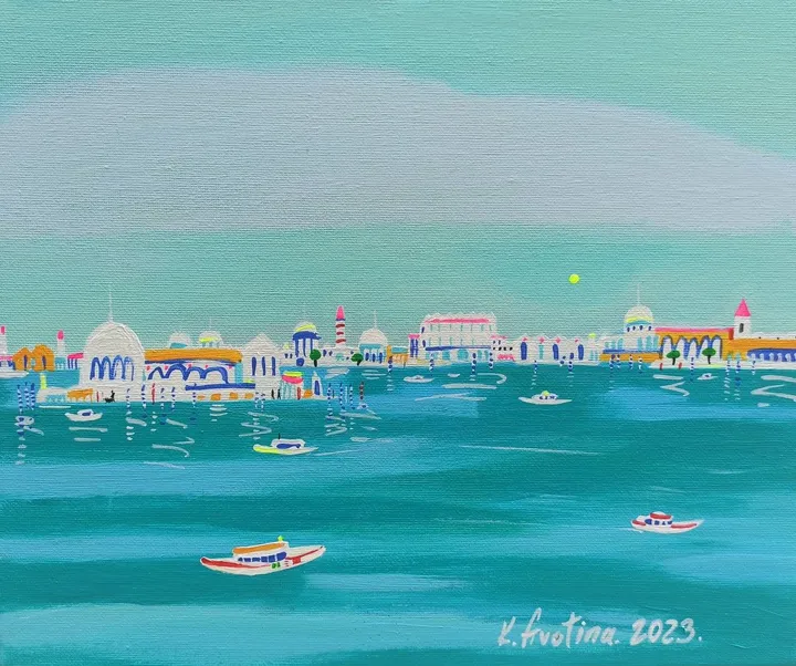 Good Morning, Venice!, artwork by Katrina Avotina