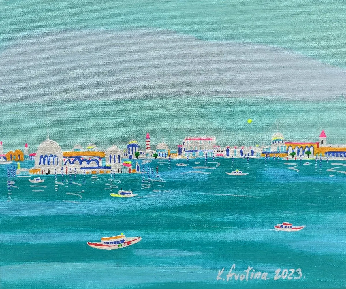 Good Morning, Venice!, œuvre de Katrina Avotina