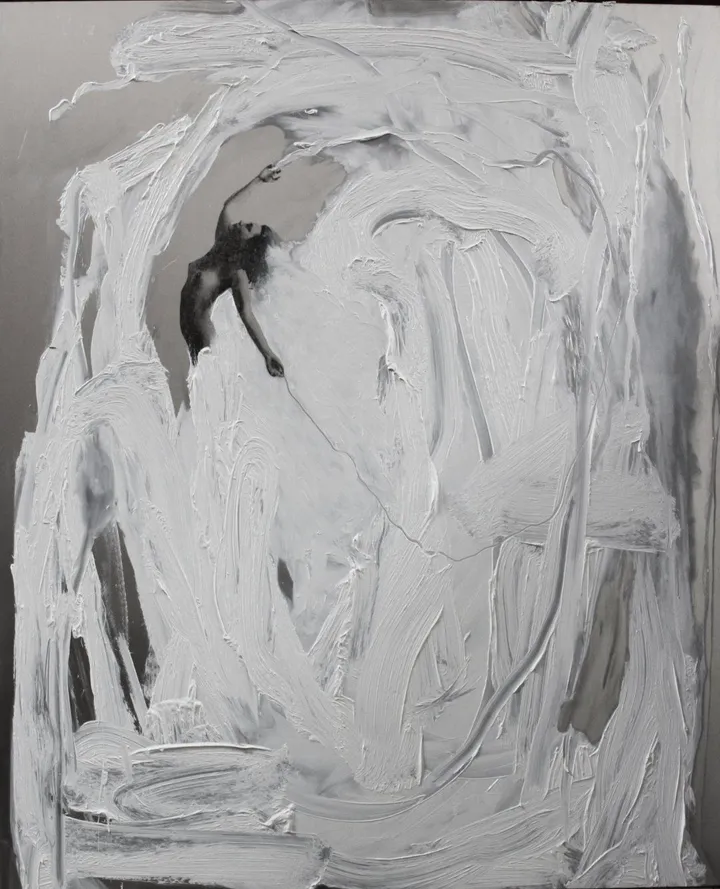Faire sa vague, artwork by Marie-Josée Roy