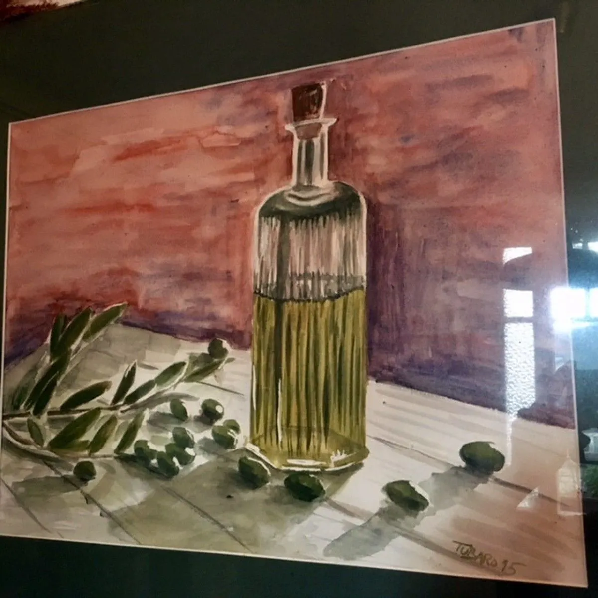 Olives, œuvre de Patrick Tubaro