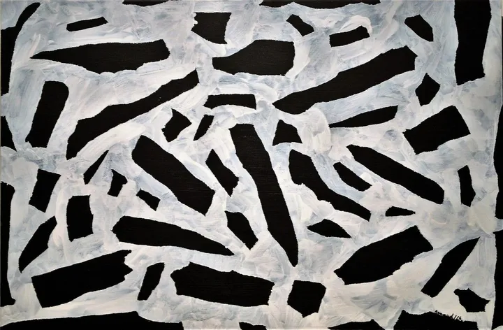 Composition 16-11, artwork by Marcel Renaud