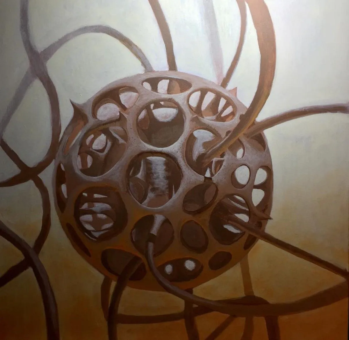Sphère II, œuvre de Jean-Michel Herrgott