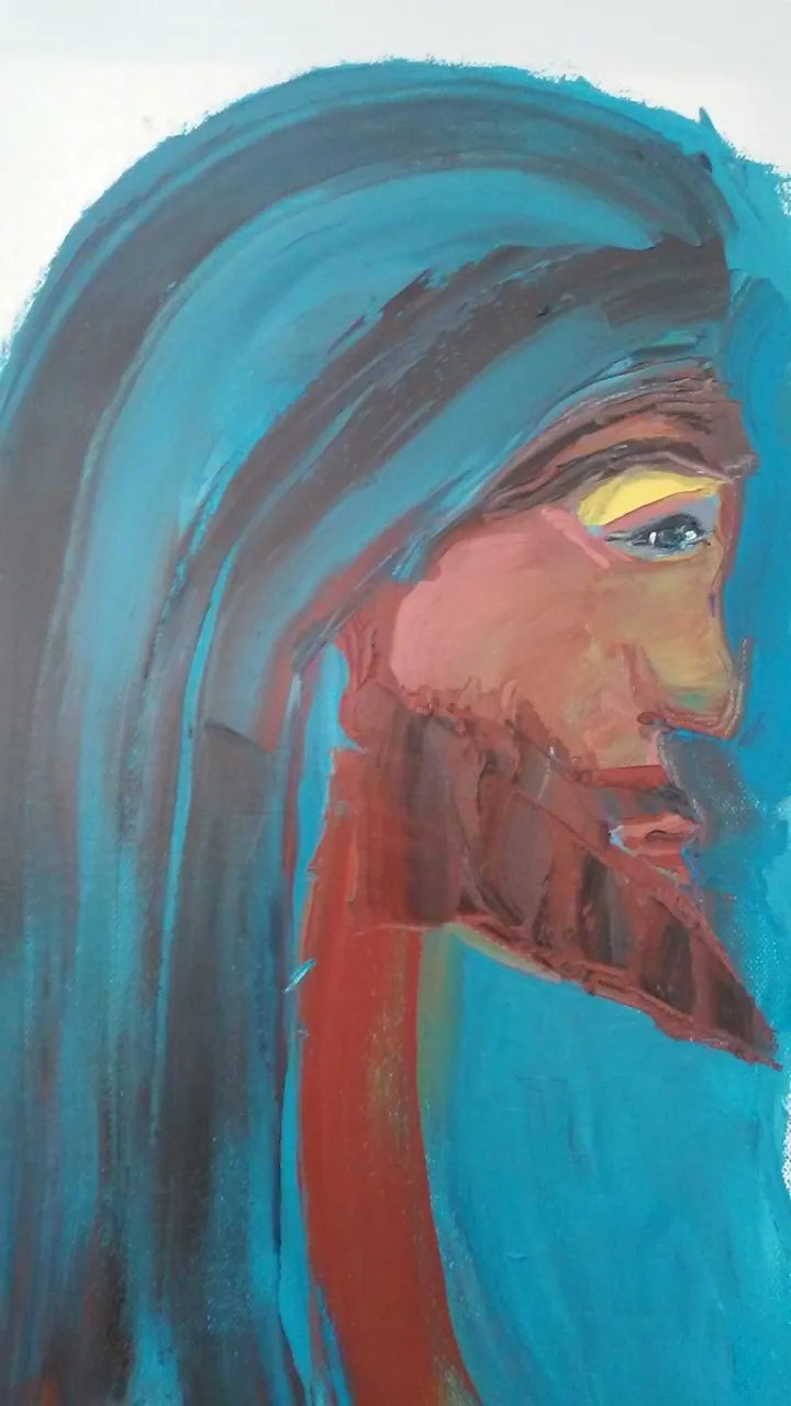 JESÚS, artwork by Ligia Moya
